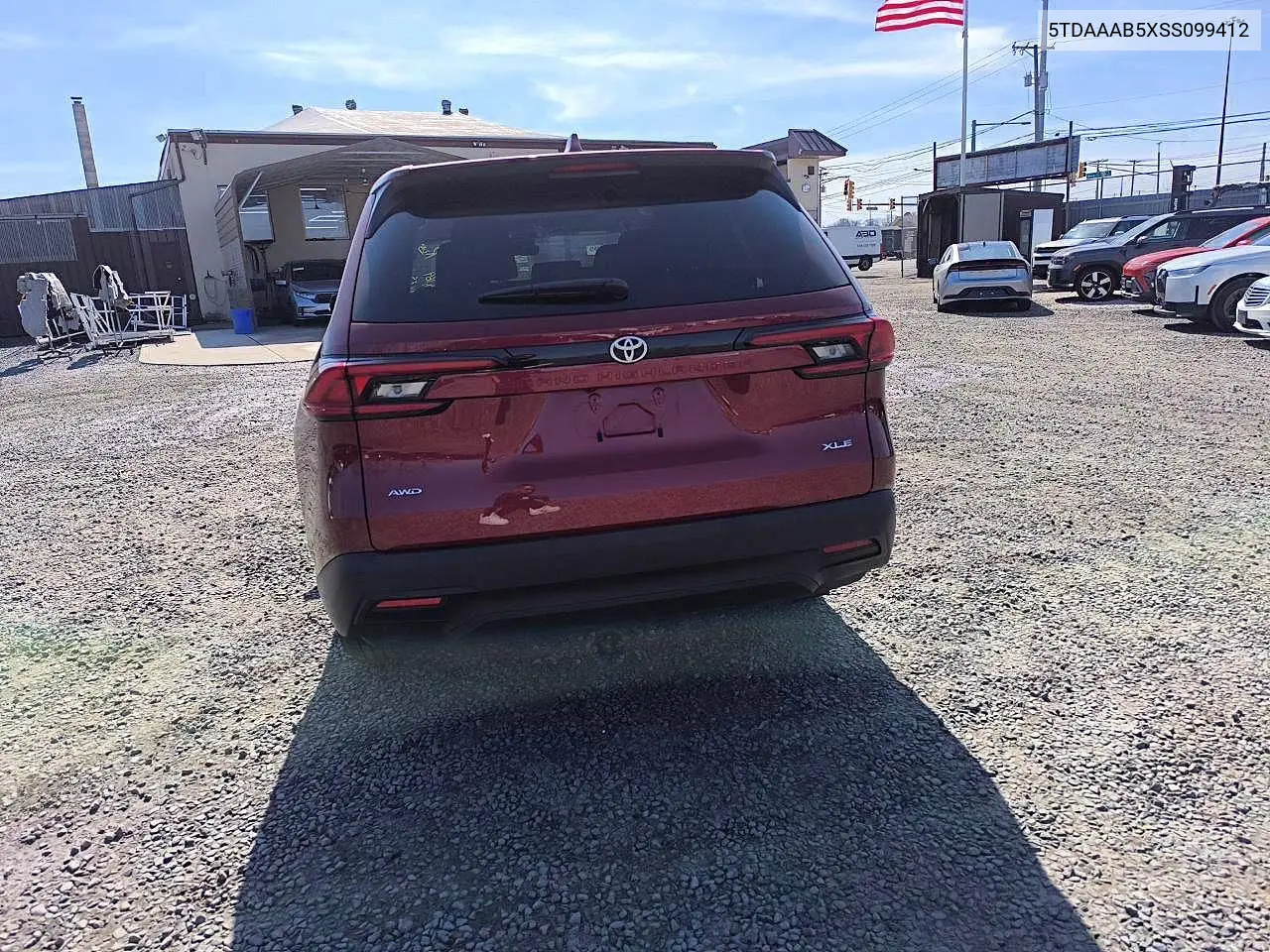 5TDAAAB5XSS099412 2025 Toyota Grand Highlander Xle