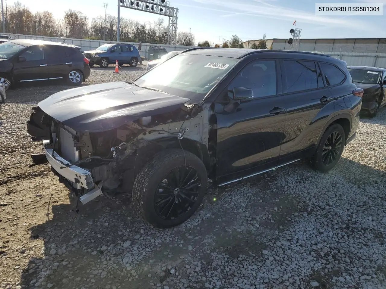 5TDKDRBH1SS581304 2025 Toyota Highlander Le