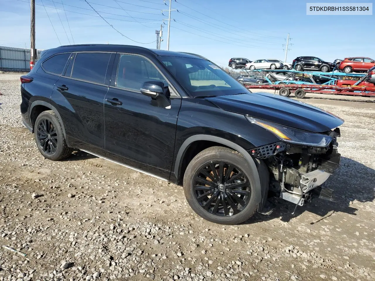 5TDKDRBH1SS581304 2025 Toyota Highlander Le