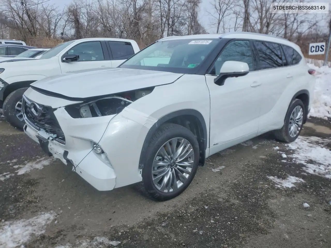 5TDEBRCH8SS683149 2025 Toyota Highlander Hybrid Limited