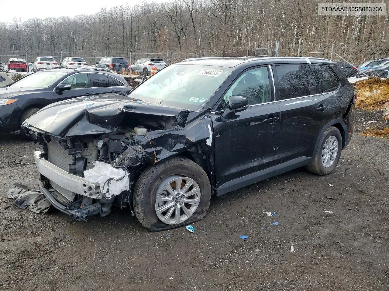 5TDAAAB50SS083736 2025 Toyota Grand Highlander Le