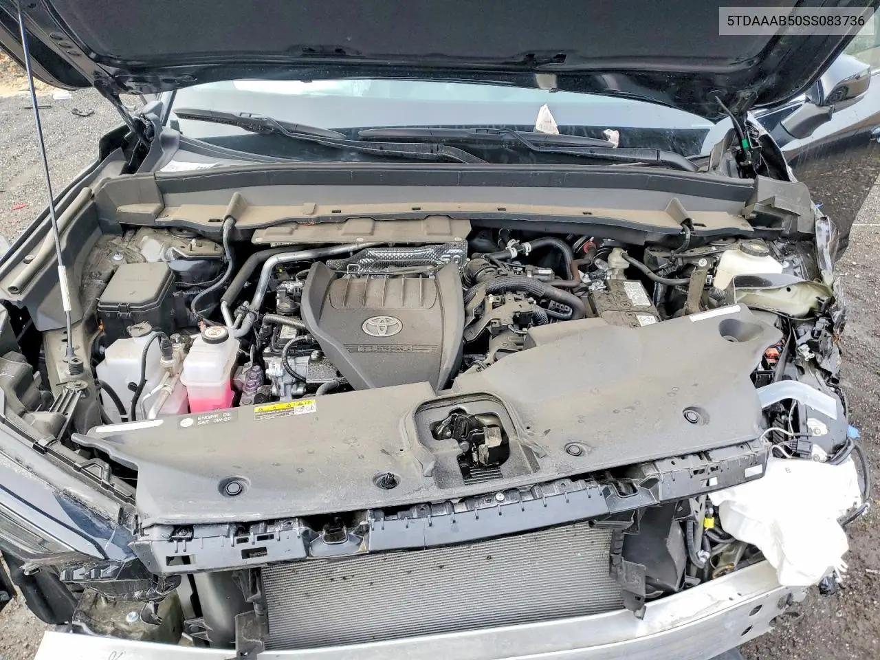 5TDAAAB50SS083736 2025 Toyota Grand Highlander Le