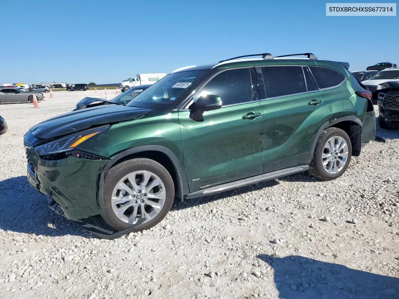 5TDXBRCHXSS677314 2025 Toyota Highlander Hybrid Limited