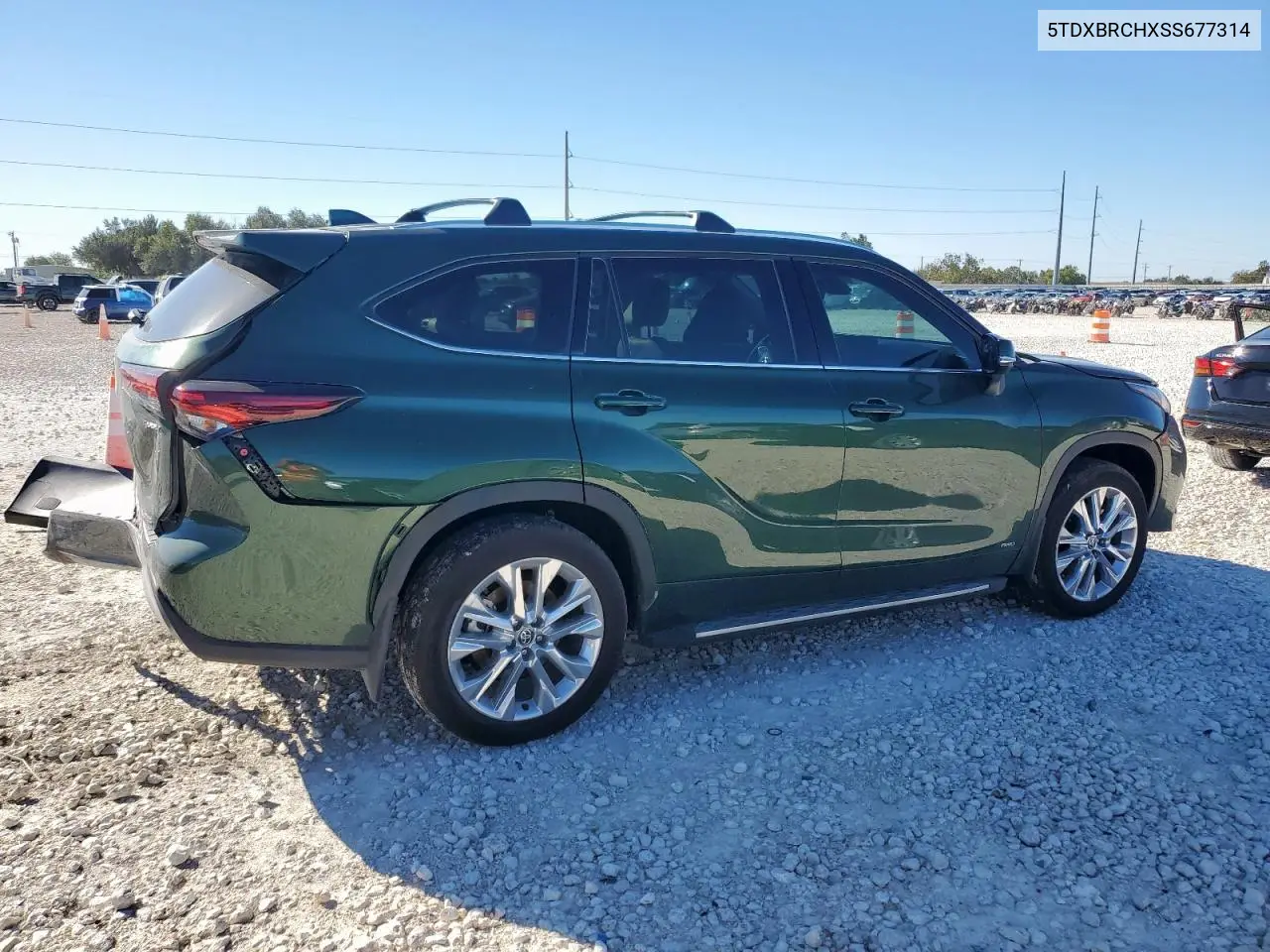 5TDXBRCHXSS677314 2025 Toyota Highlander Hybrid Limited