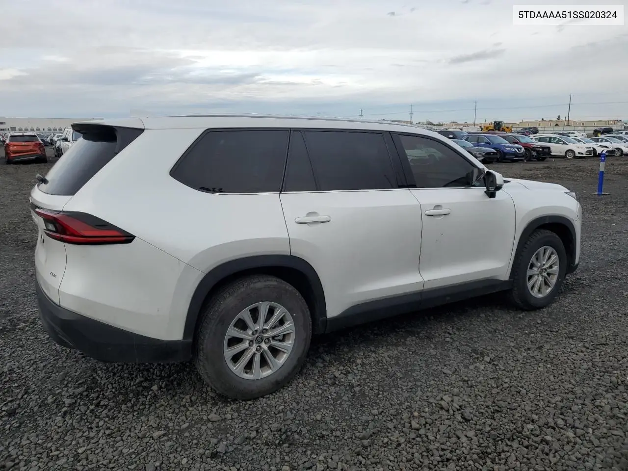 5TDAAAA51SS020324 2025 Toyota Grand Highlander Le