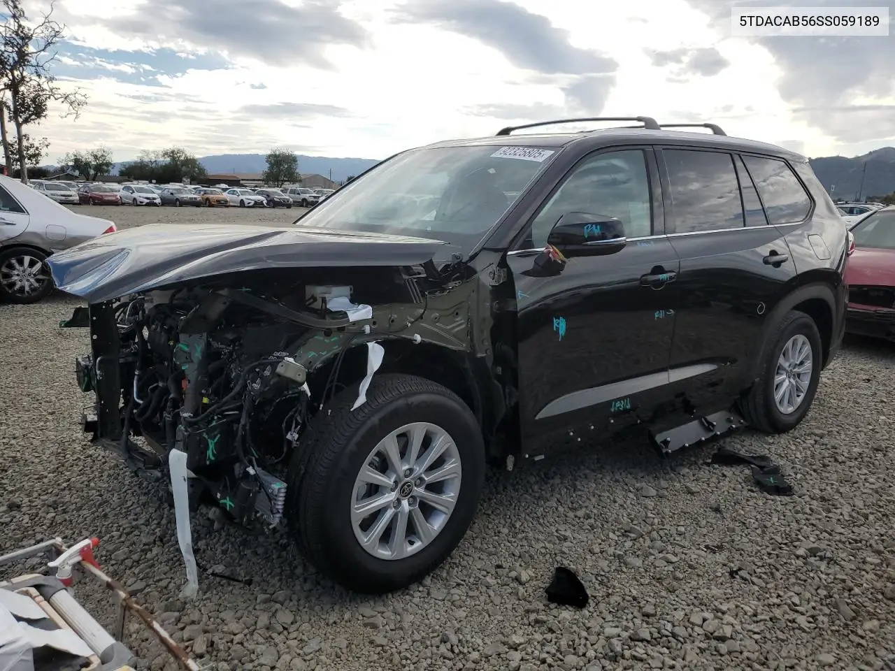 5TDACAB56SS059189 2025 Toyota Grand Highlander Le