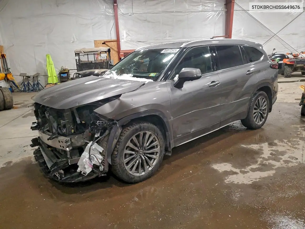 5TDKBRCH0SS649676 2025 Toyota Highlander Hybrid Xle