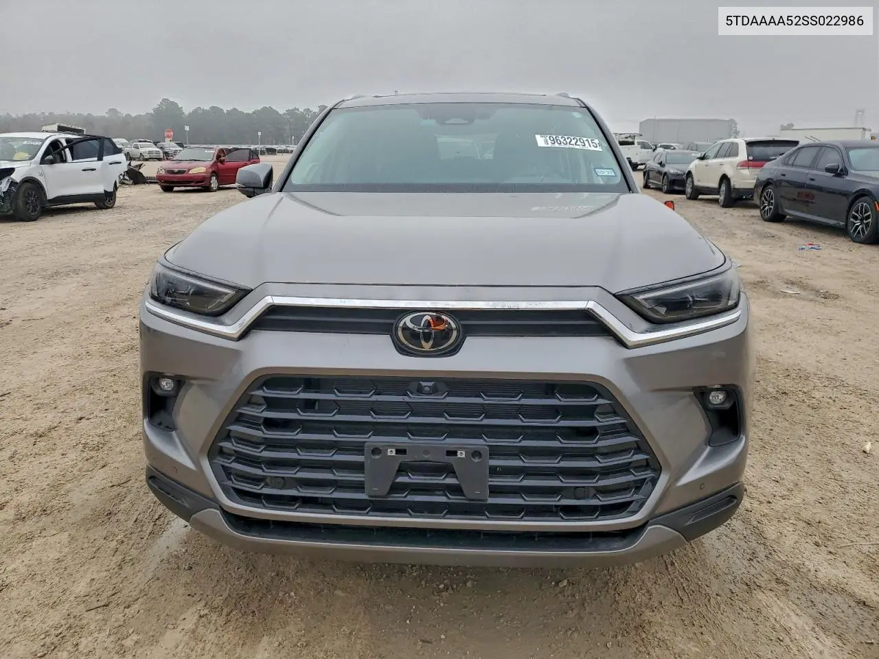 5TDAAAA52SS022986 2025 Toyota Grand Highlander Le