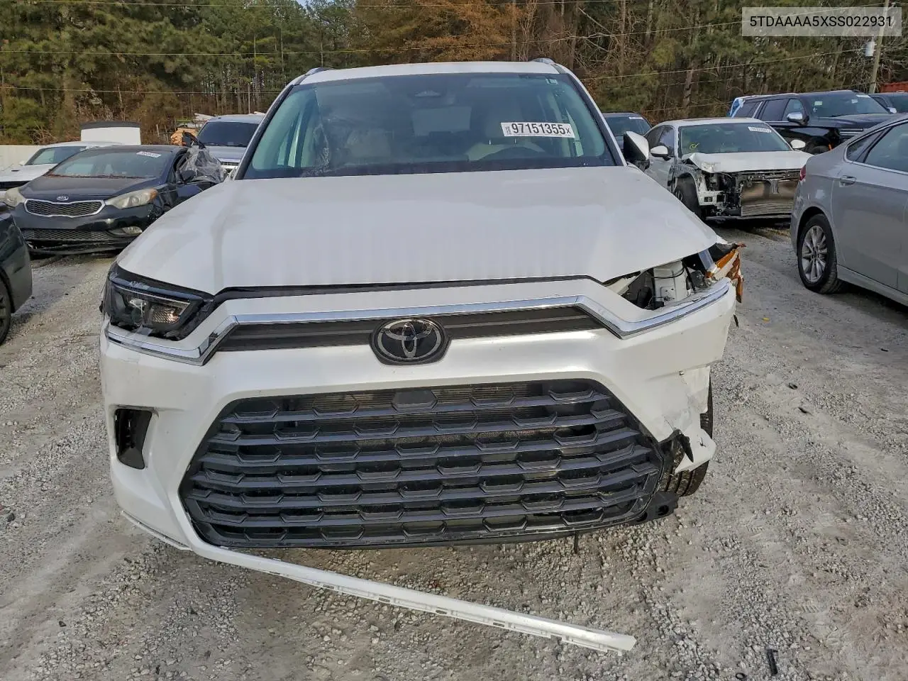 5TDAAAA5XSS022931 2025 Toyota Grand Highlander Le