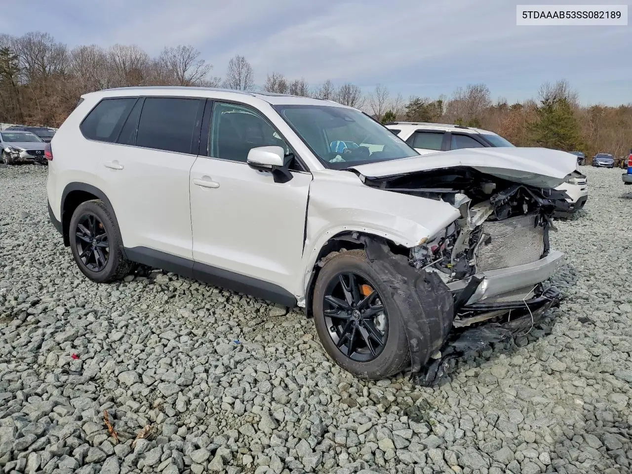 5TDAAAB53SS082189 2025 Toyota Grand Highlander Platinum