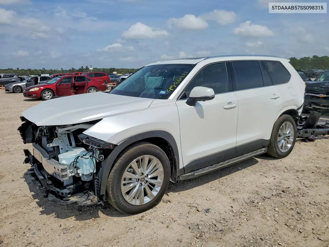 5TDAAAB57SS098315 2025 Toyota Grand Highlander Le
