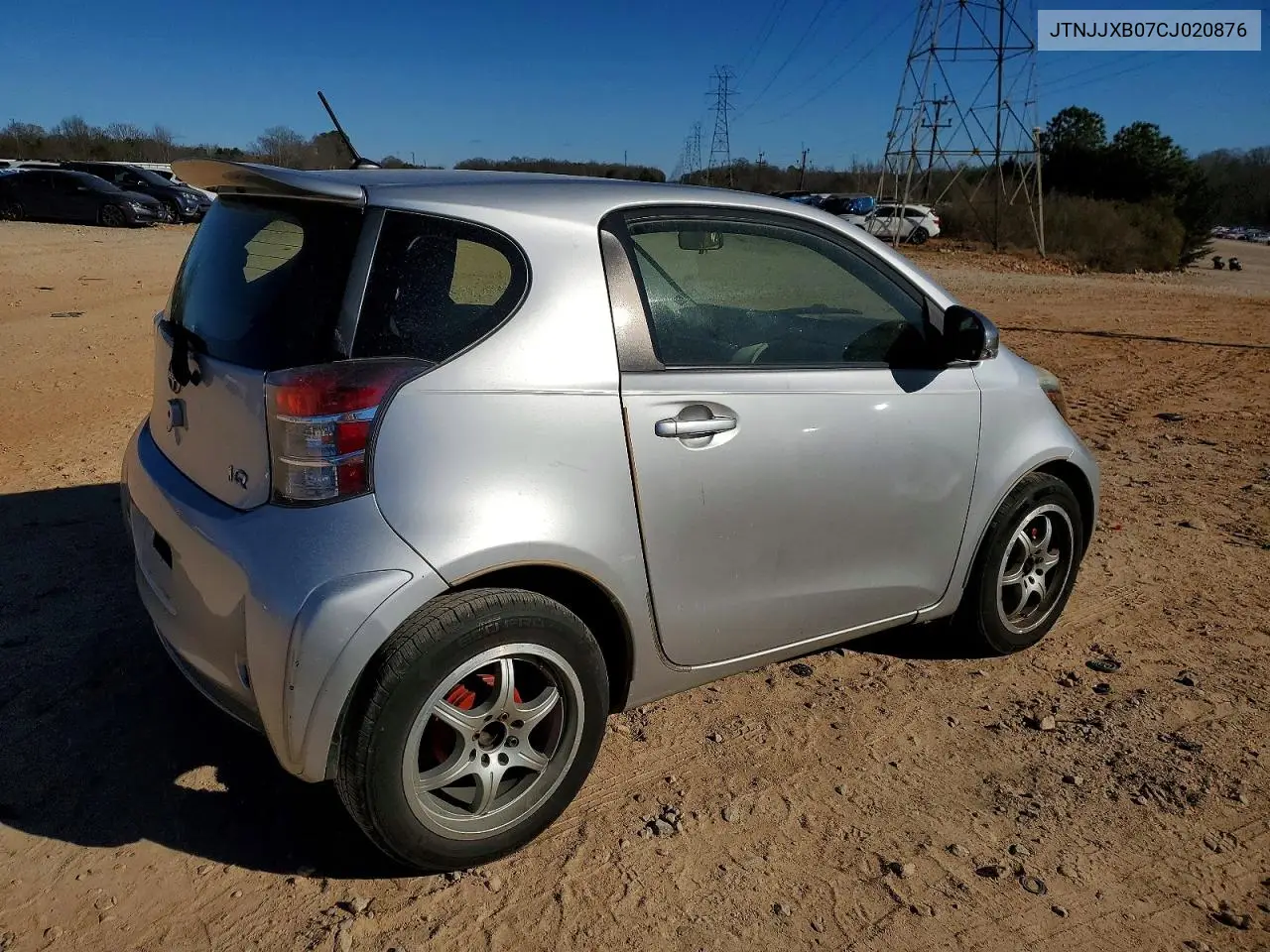 JTNJJXB07CJ020876 2012 Toyota Scion Iq