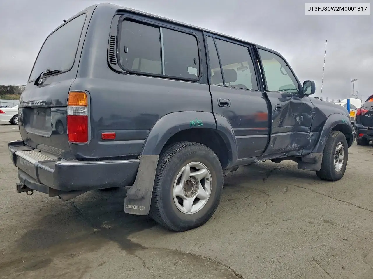 JT3FJ80W2M0001817 1991 Toyota Land Cruiser Fj80