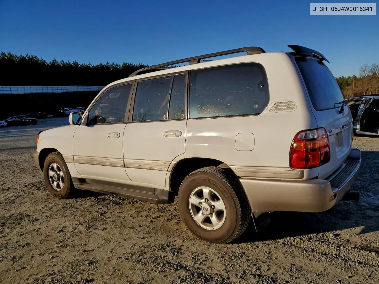 JT3HT05J4W0016341 1998 Toyota Land Cruiser