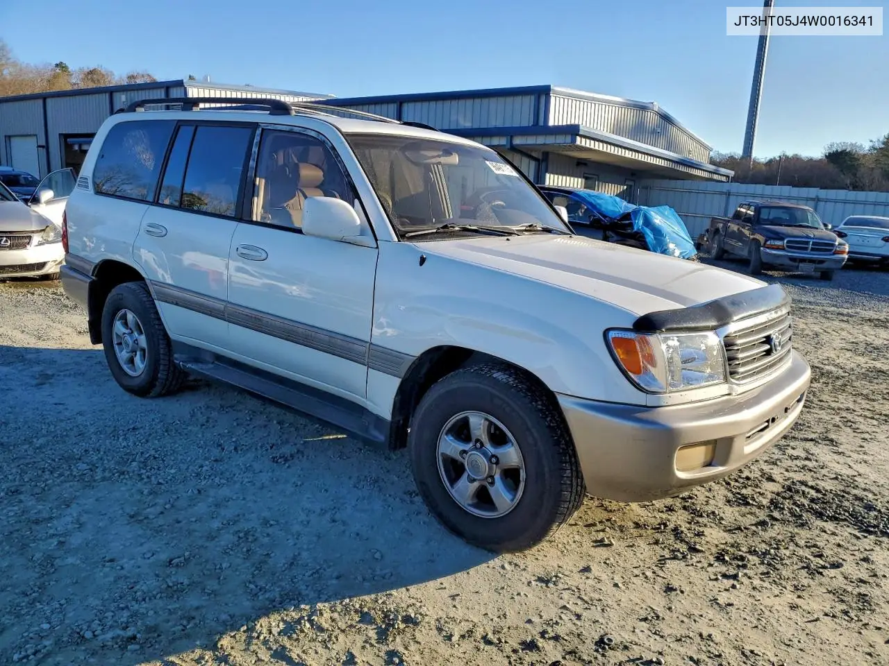 JT3HT05J4W0016341 1998 Toyota Land Cruiser