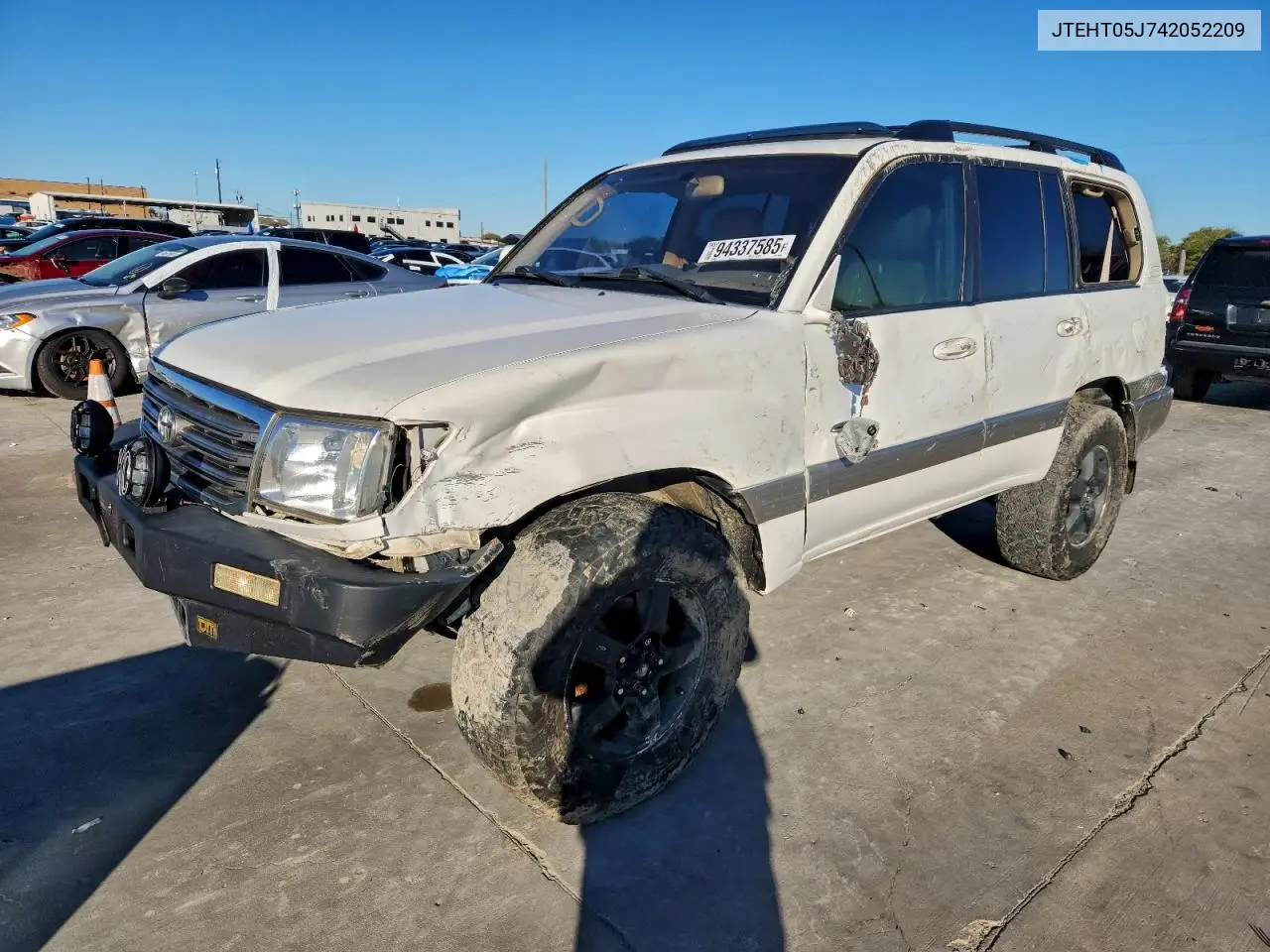 JTEHT05J742052209 2004 Toyota Land Cruiser