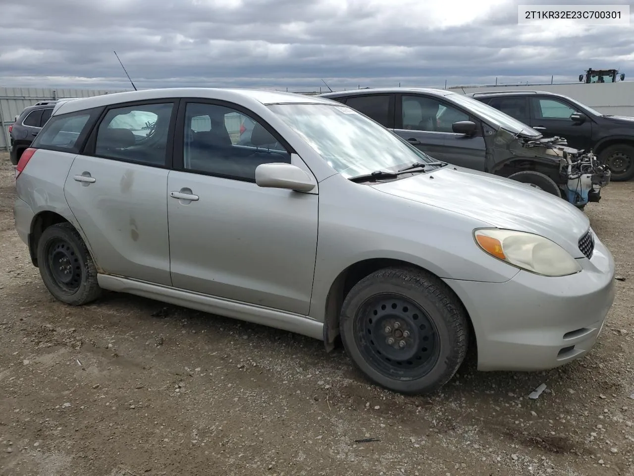 2003 Toyota Corolla Matrix Xr VIN: 2T1KR32E23C700301 Lot: 55128144