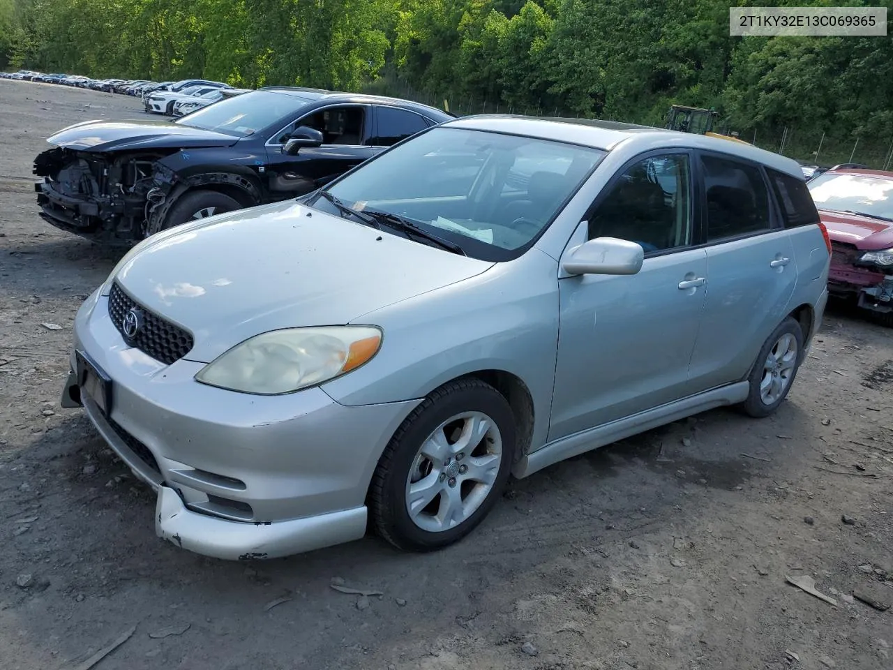 2003 Toyota Corolla Matrix Xrs VIN: 2T1KY32E13C069365 Lot: 56806824