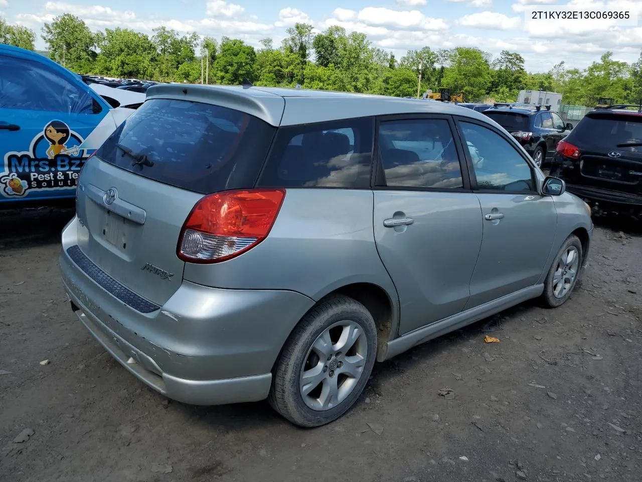 2003 Toyota Corolla Matrix Xrs VIN: 2T1KY32E13C069365 Lot: 56806824