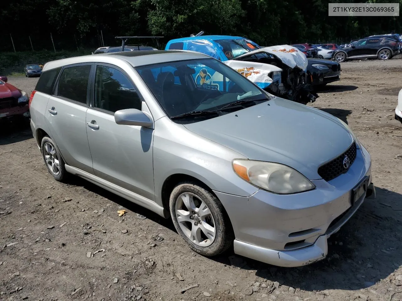 2003 Toyota Corolla Matrix Xrs VIN: 2T1KY32E13C069365 Lot: 56806824