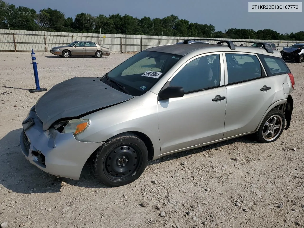 2003 Toyota Corolla Matrix Xr VIN: 2T1KR32E13C107772 Lot: 57904584