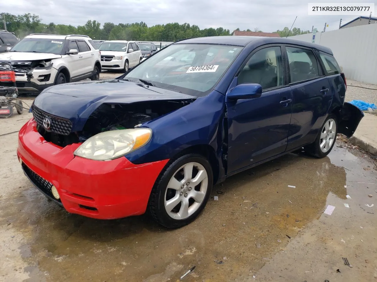 2003 Toyota Corolla Matrix Xr VIN: 2T1KR32E13C079777 Lot: 58704364