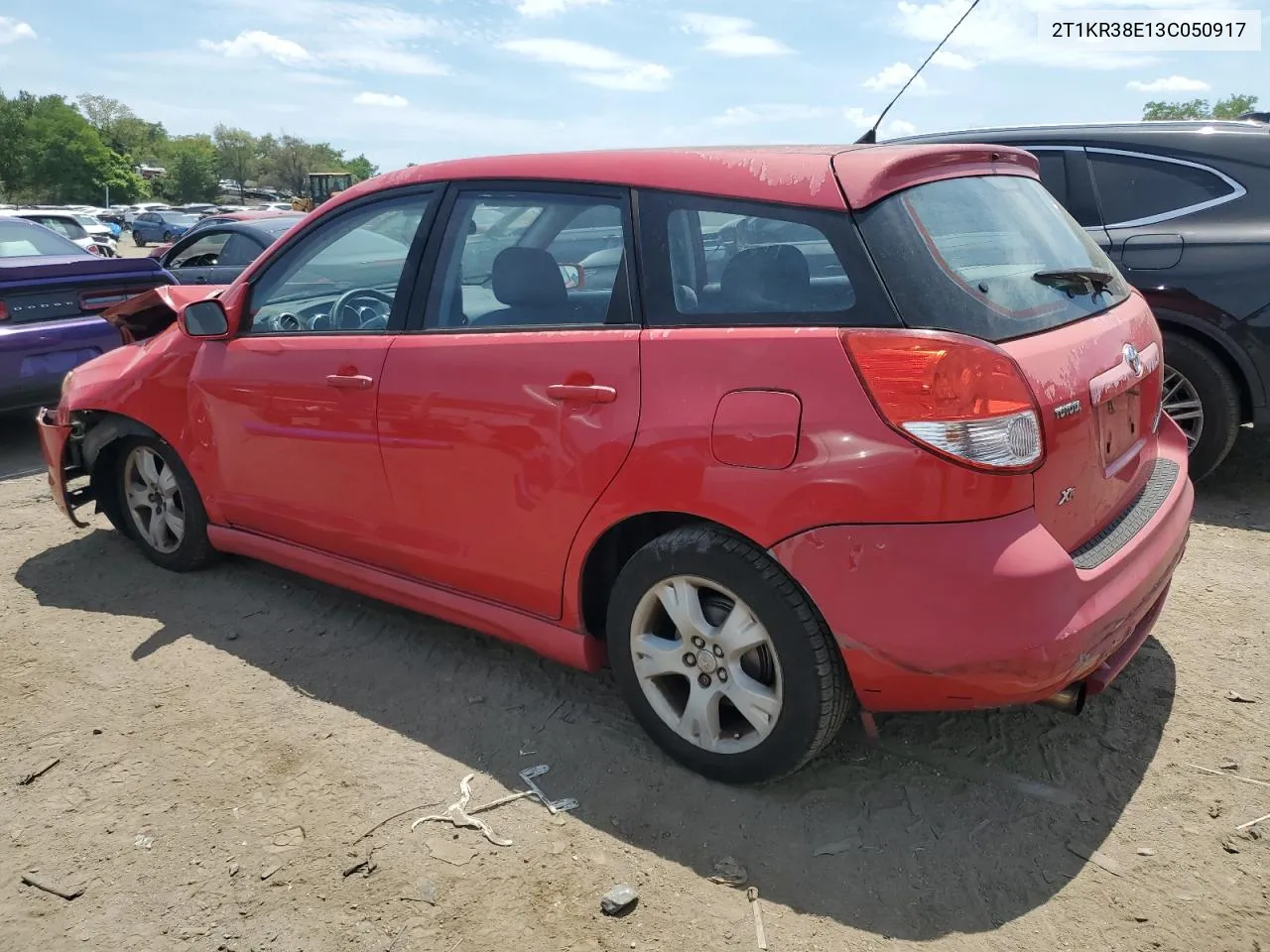 2003 Toyota Corolla Matrix Xr VIN: 2T1KR38E13C050917 Lot: 60480754