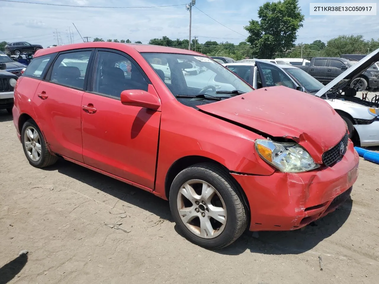 2T1KR38E13C050917 2003 Toyota Corolla Matrix Xr