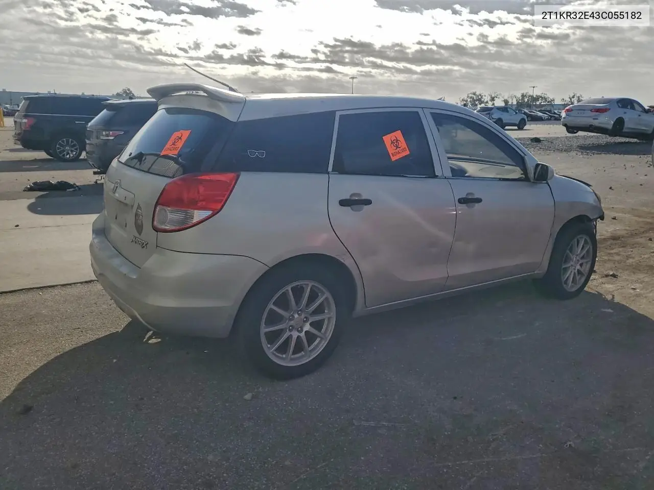 2T1KR32E43C055182 2003 Toyota Corolla Matrix Xr