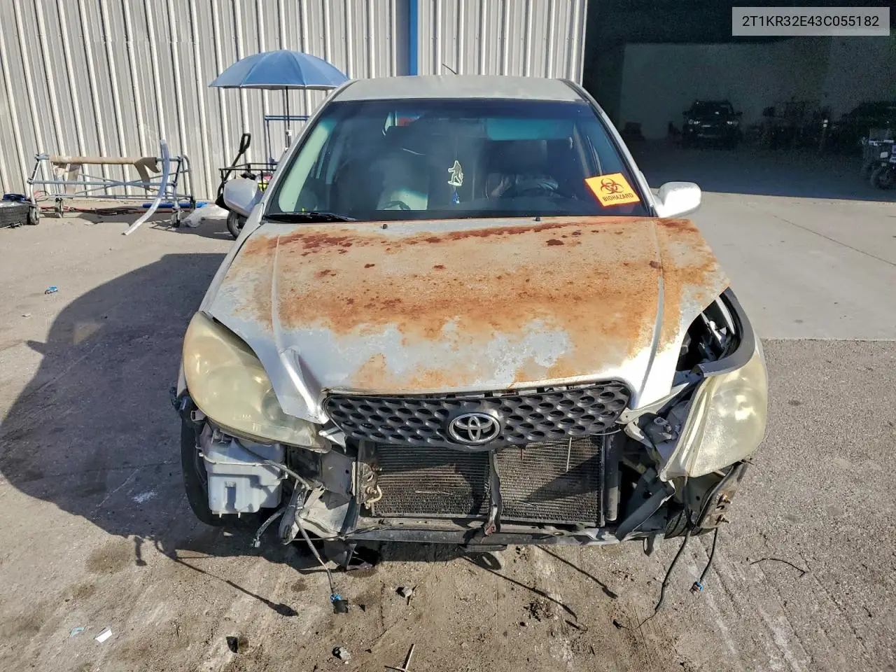 2T1KR32E43C055182 2003 Toyota Corolla Matrix Xr