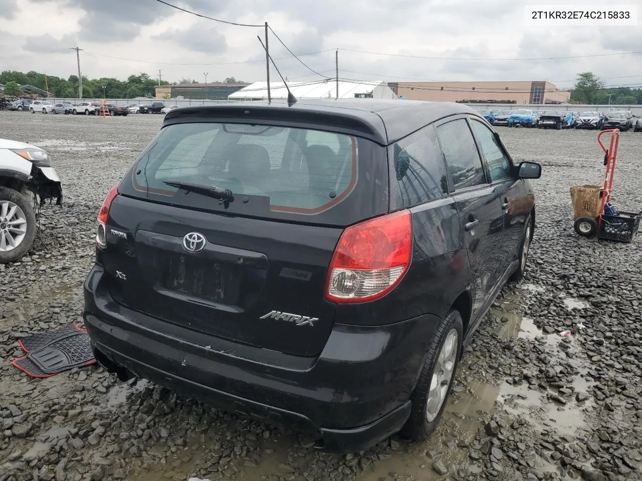 2004 Toyota Corolla Matrix Xr VIN: 2T1KR32E74C215833 Lot: 57758874