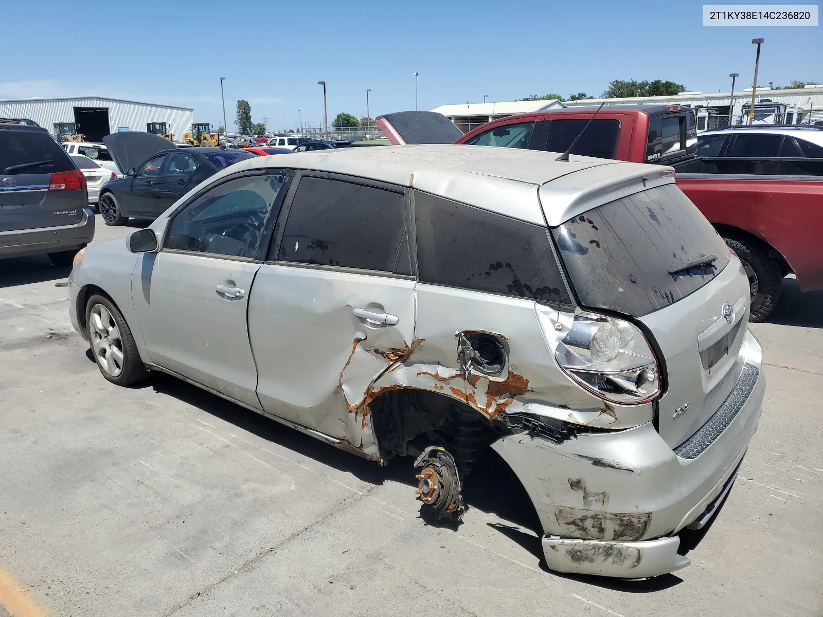 2T1KY38E14C236820 2004 Toyota Corolla Matrix Xrs