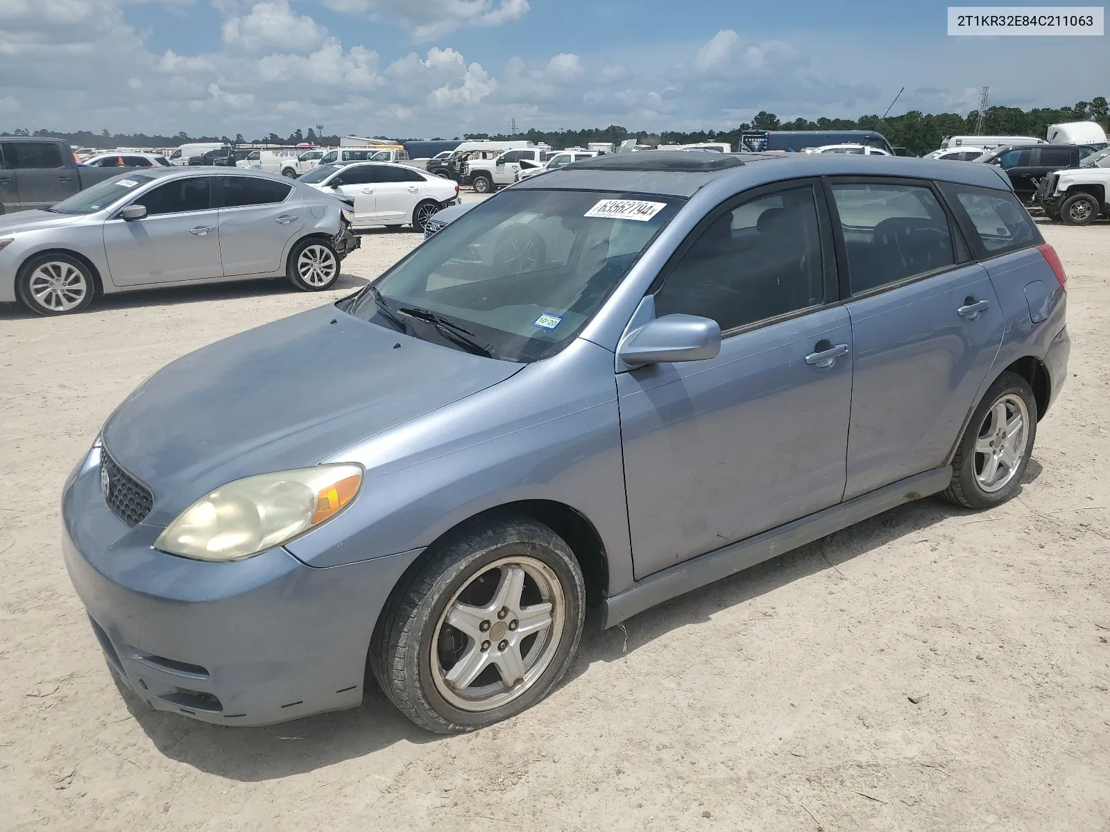 2004 Toyota Corolla Matrix Xr VIN: 2T1KR32E84C211063 Lot: 63562794