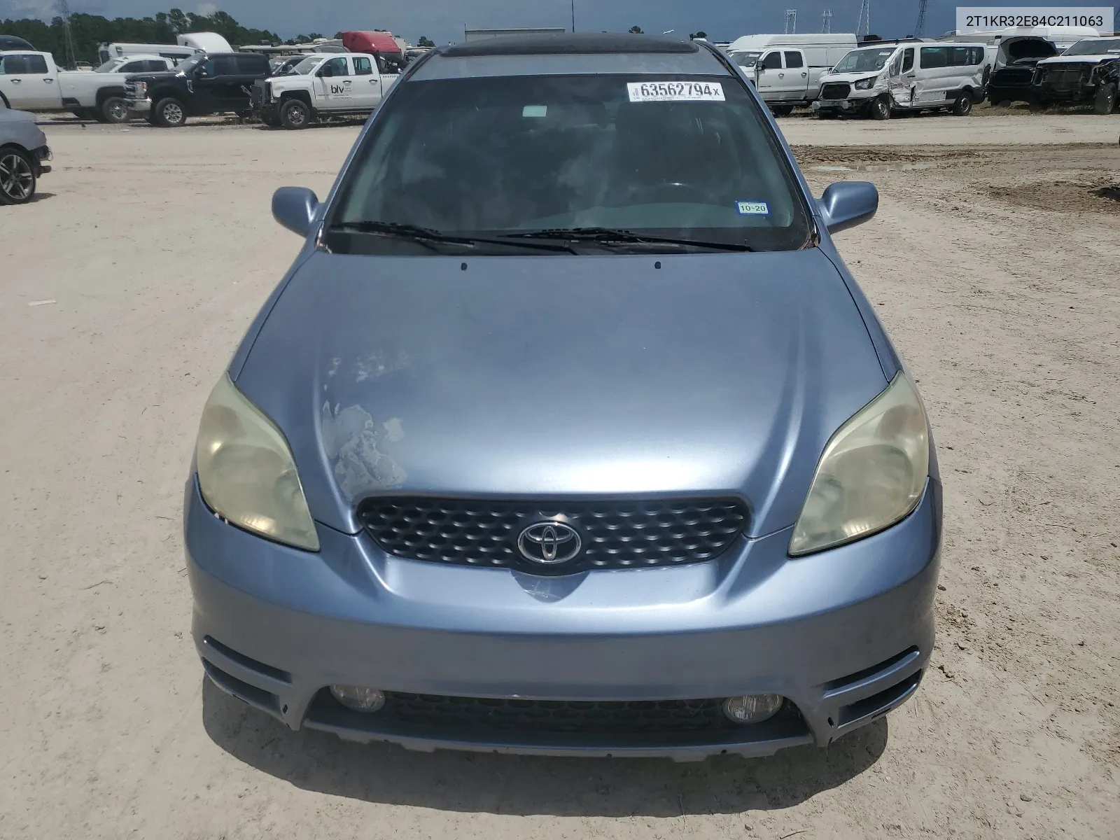 2004 Toyota Corolla Matrix Xr VIN: 2T1KR32E84C211063 Lot: 63562794