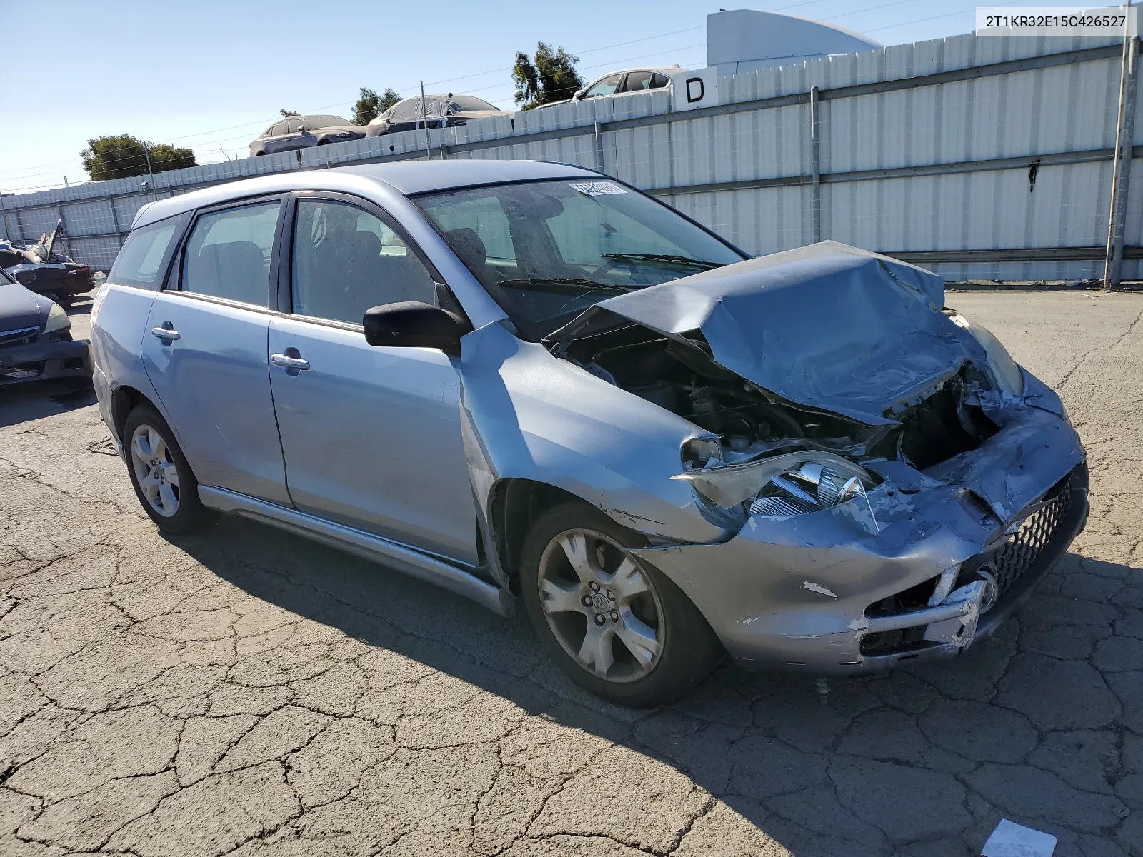 2005 Toyota Corolla Matrix Xr VIN: 2T1KR32E15C426527 Lot: 65084094