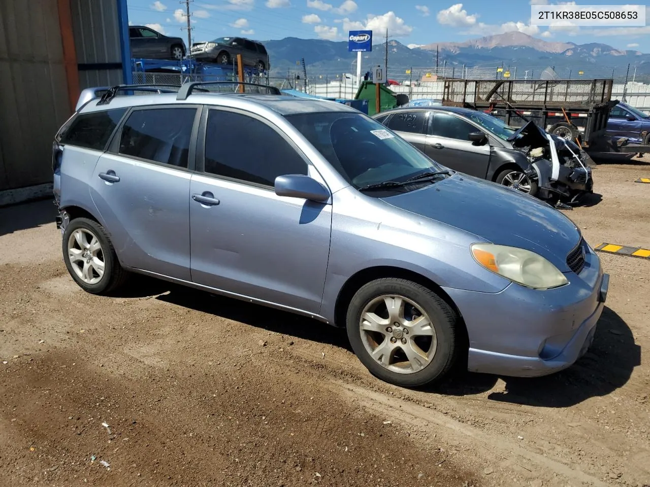 2005 Toyota Matrix Sw VIN: 2T1KR38E05C508653 Lot: 67789754