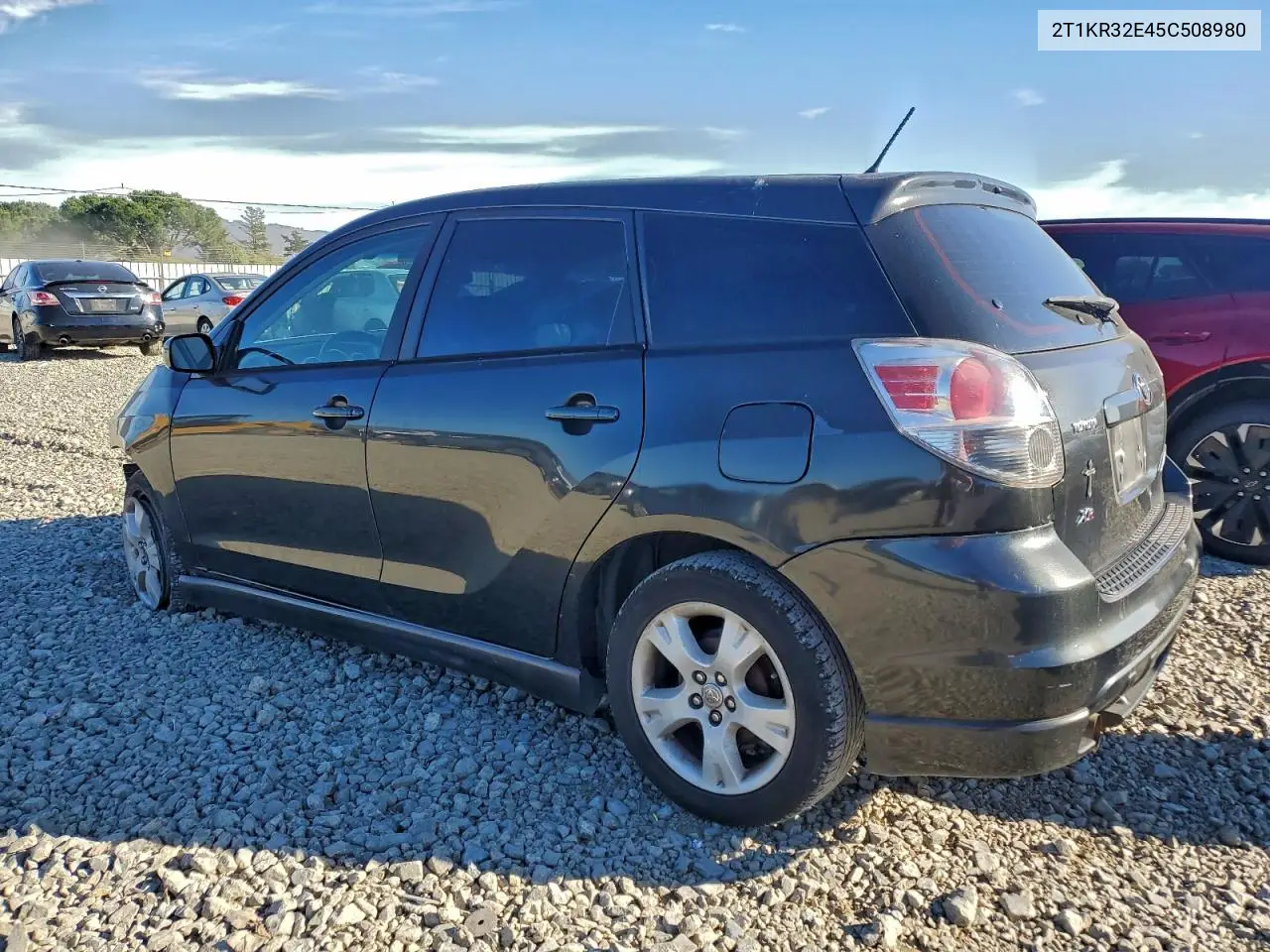 2T1KR32E45C508980 2005 Toyota Corolla Matrix Xr