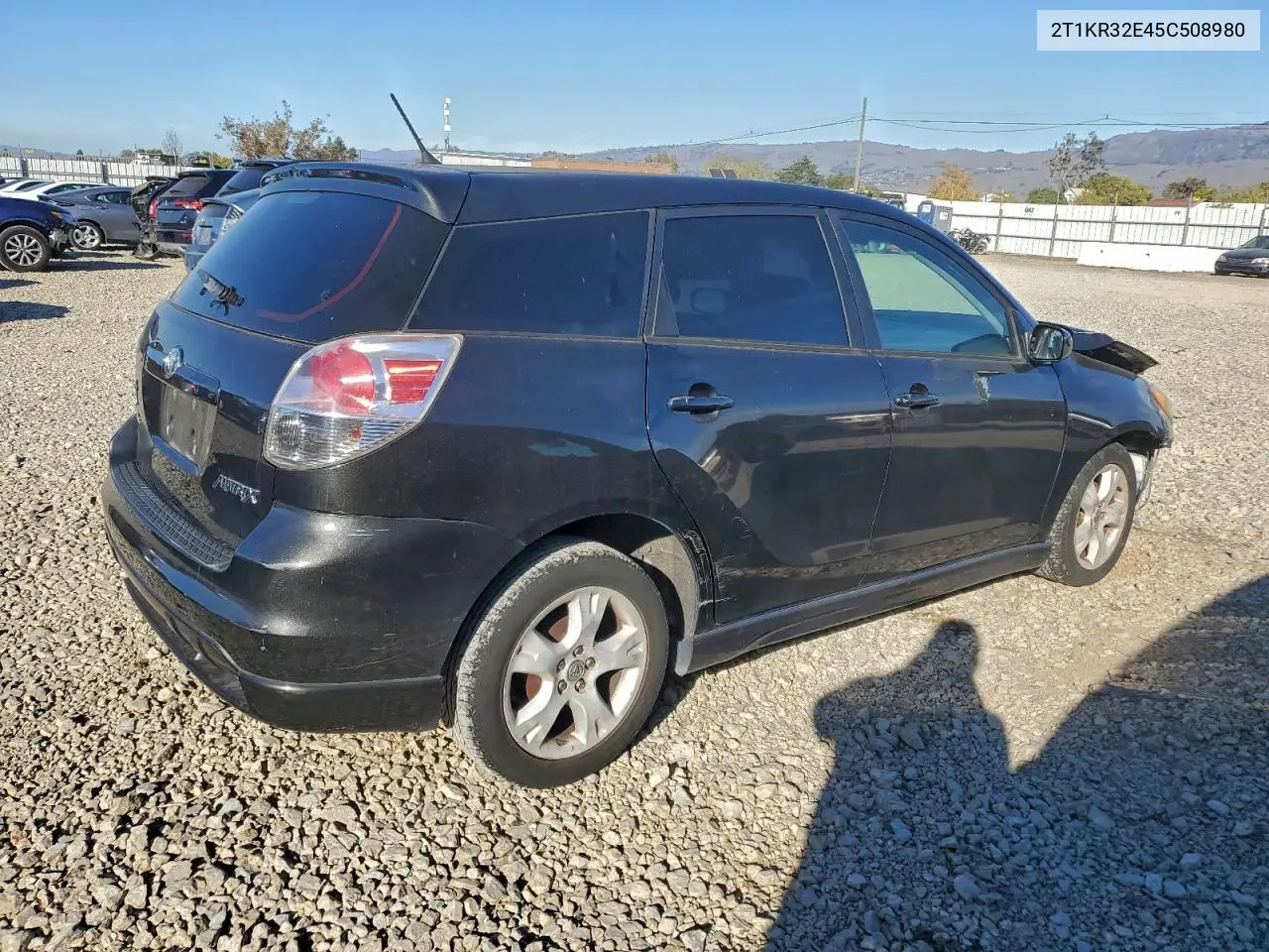 2T1KR32E45C508980 2005 Toyota Corolla Matrix Xr