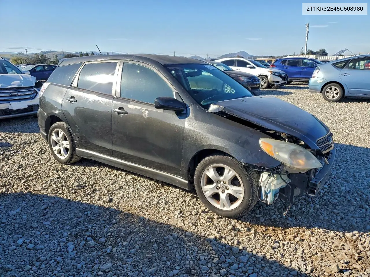 2T1KR32E45C508980 2005 Toyota Corolla Matrix Xr