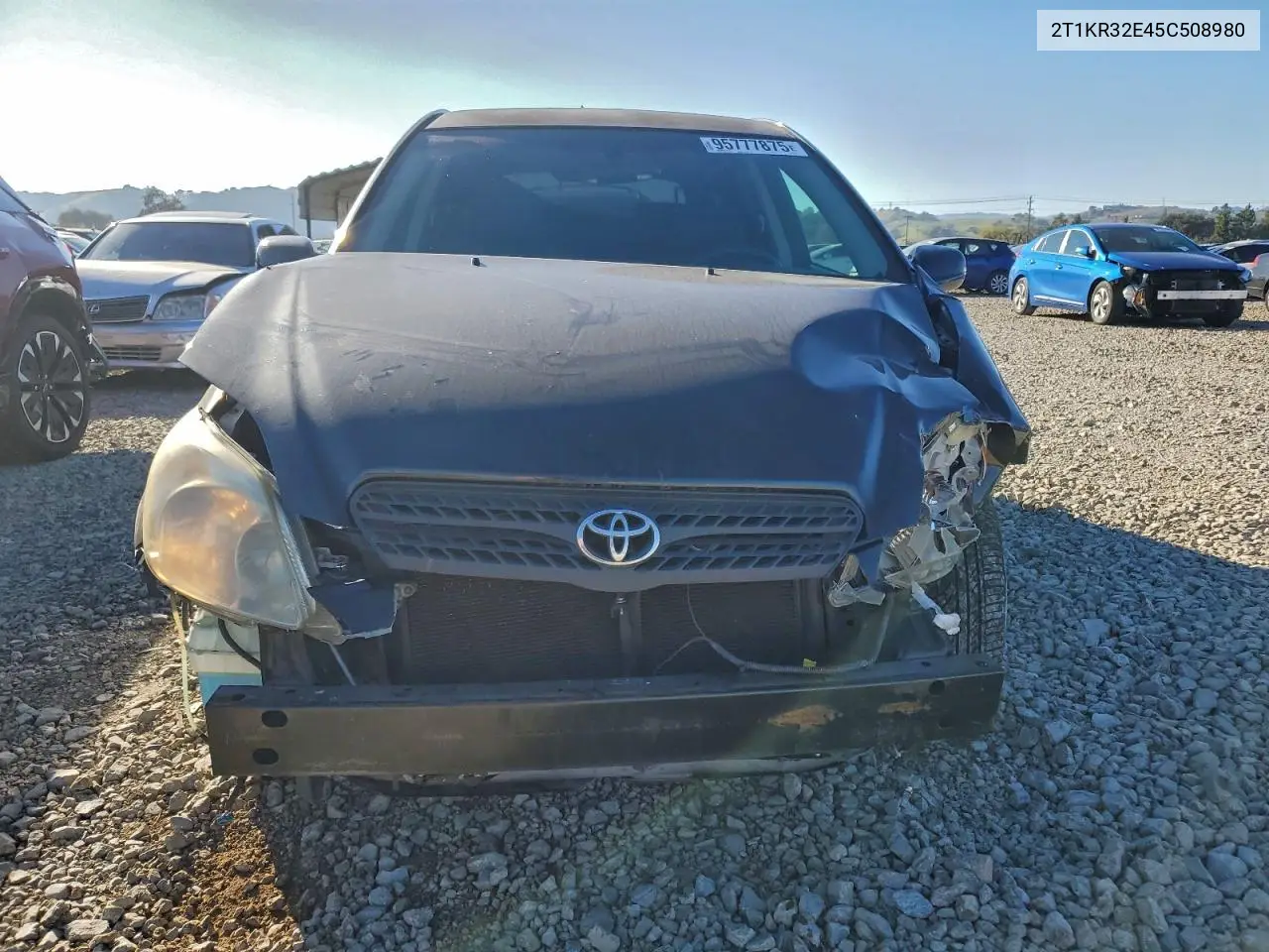 2T1KR32E45C508980 2005 Toyota Corolla Matrix Xr