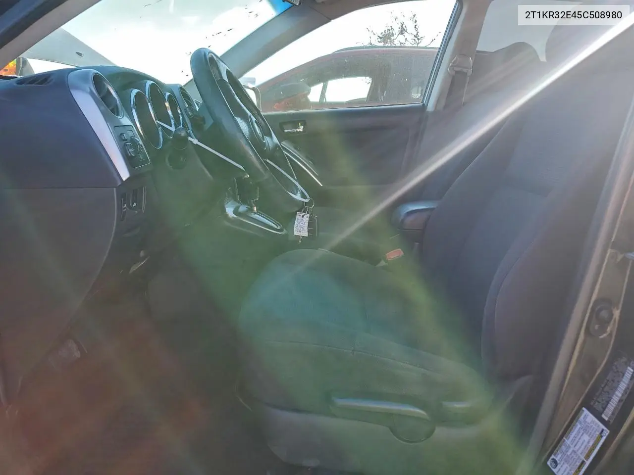 2T1KR32E45C508980 2005 Toyota Corolla Matrix Xr