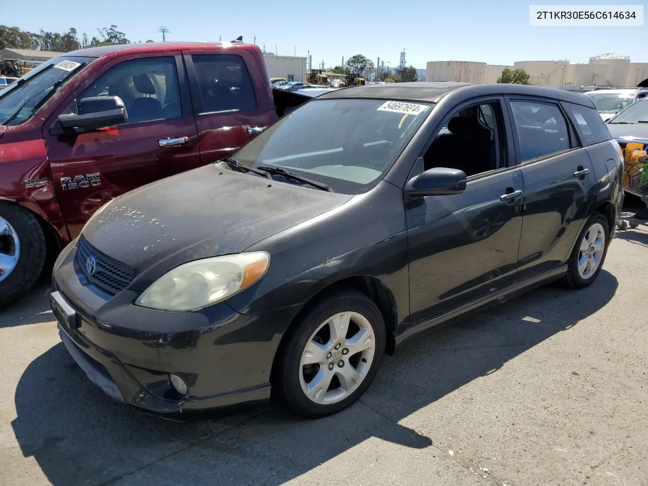 2006 Toyota Corolla Matrix Xr VIN: 2T1KR30E56C614634 Lot: 54697694