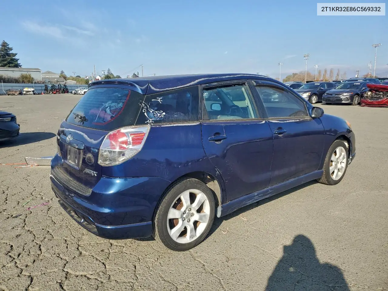 2T1KR32E86C569332 2006 Toyota Corolla Matrix Xr