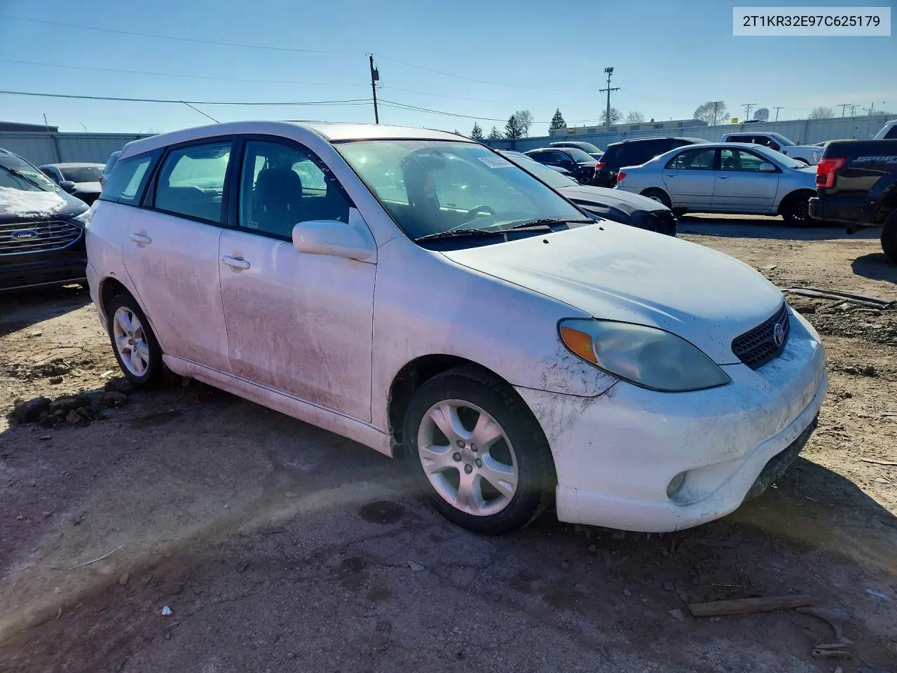 2007 Toyota Matrix Xr VIN: 2T1KR32E97C625179 Lot: 78903355