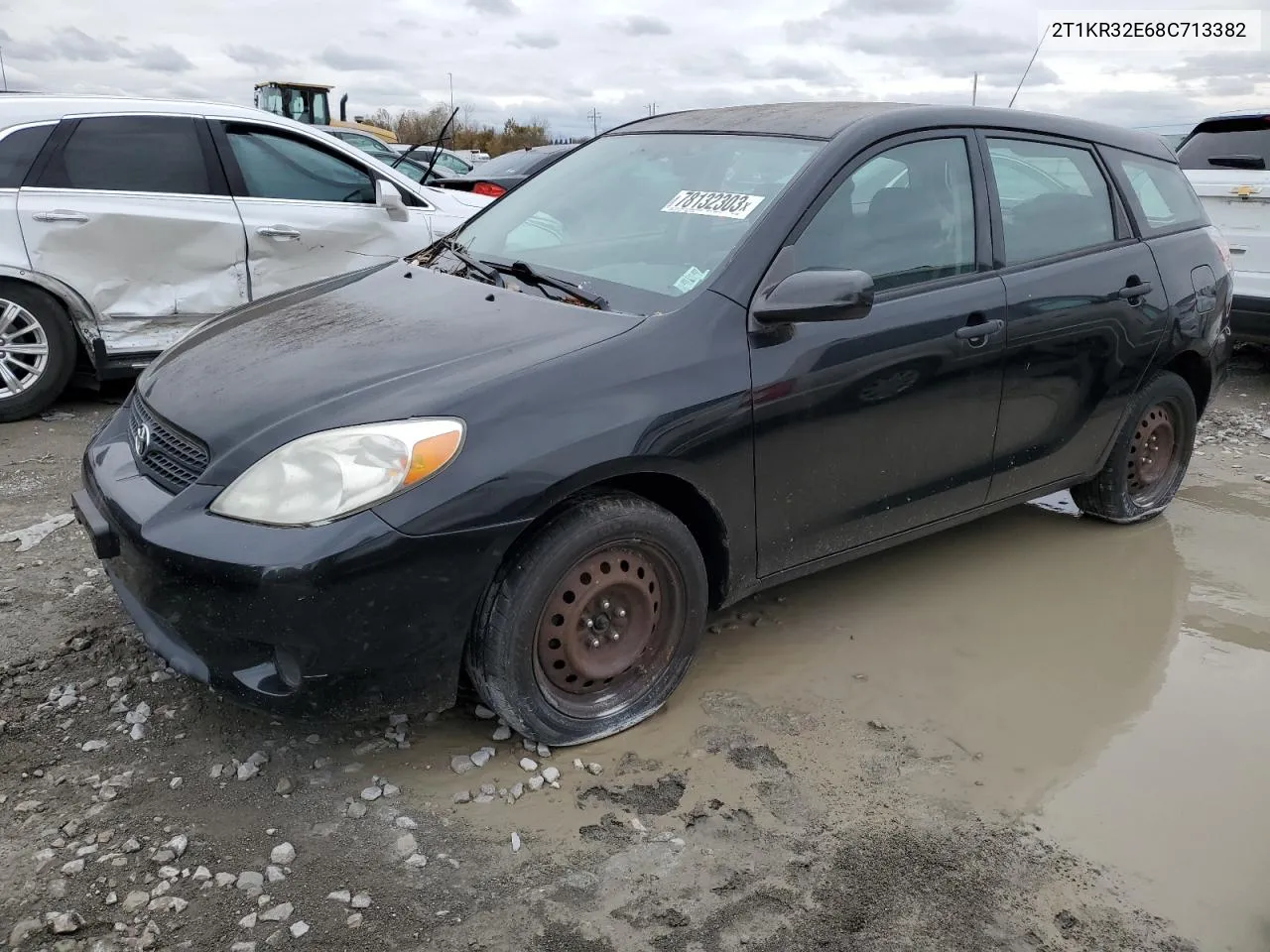 2008 Toyota Corolla Matrix Xr VIN: 2T1KR32E68C713382 Lot: 49185694