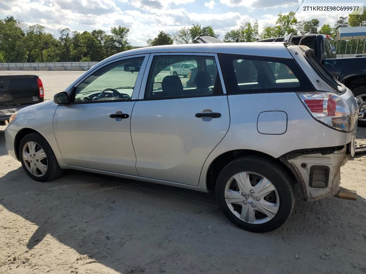 2008 Toyota Corolla Matrix Xr VIN: 2T1KR32E98C699977 Lot: 58739404