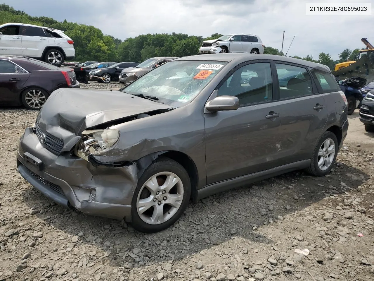 2T1KR32E78C695023 2008 Toyota Corolla Matrix Xr