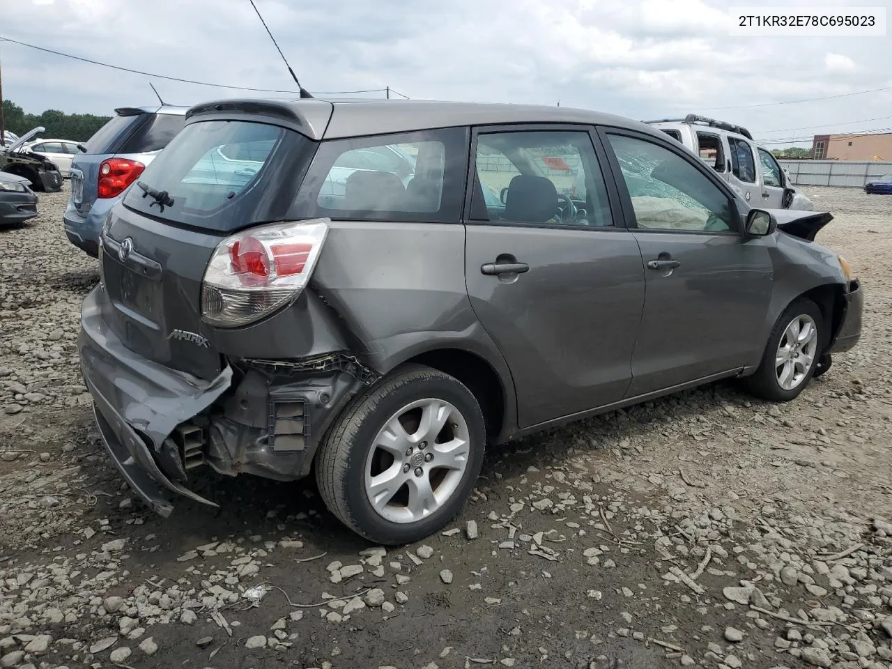 2T1KR32E78C695023 2008 Toyota Corolla Matrix Xr