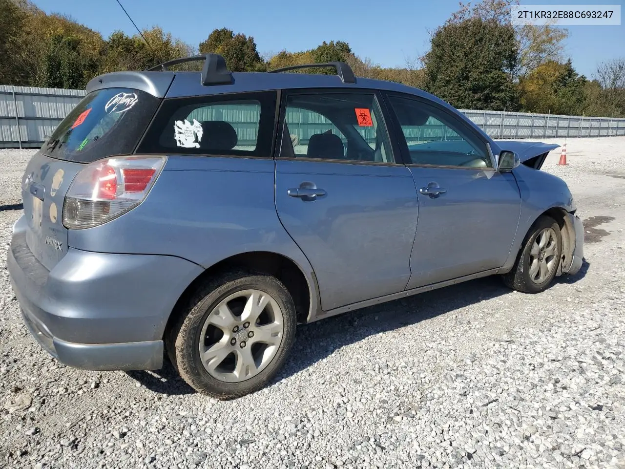 2T1KR32E88C693247 2008 Toyota Corolla Matrix Xr