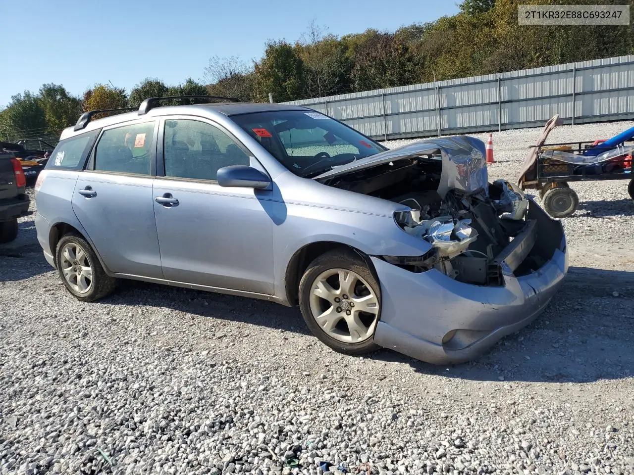 2T1KR32E88C693247 2008 Toyota Corolla Matrix Xr